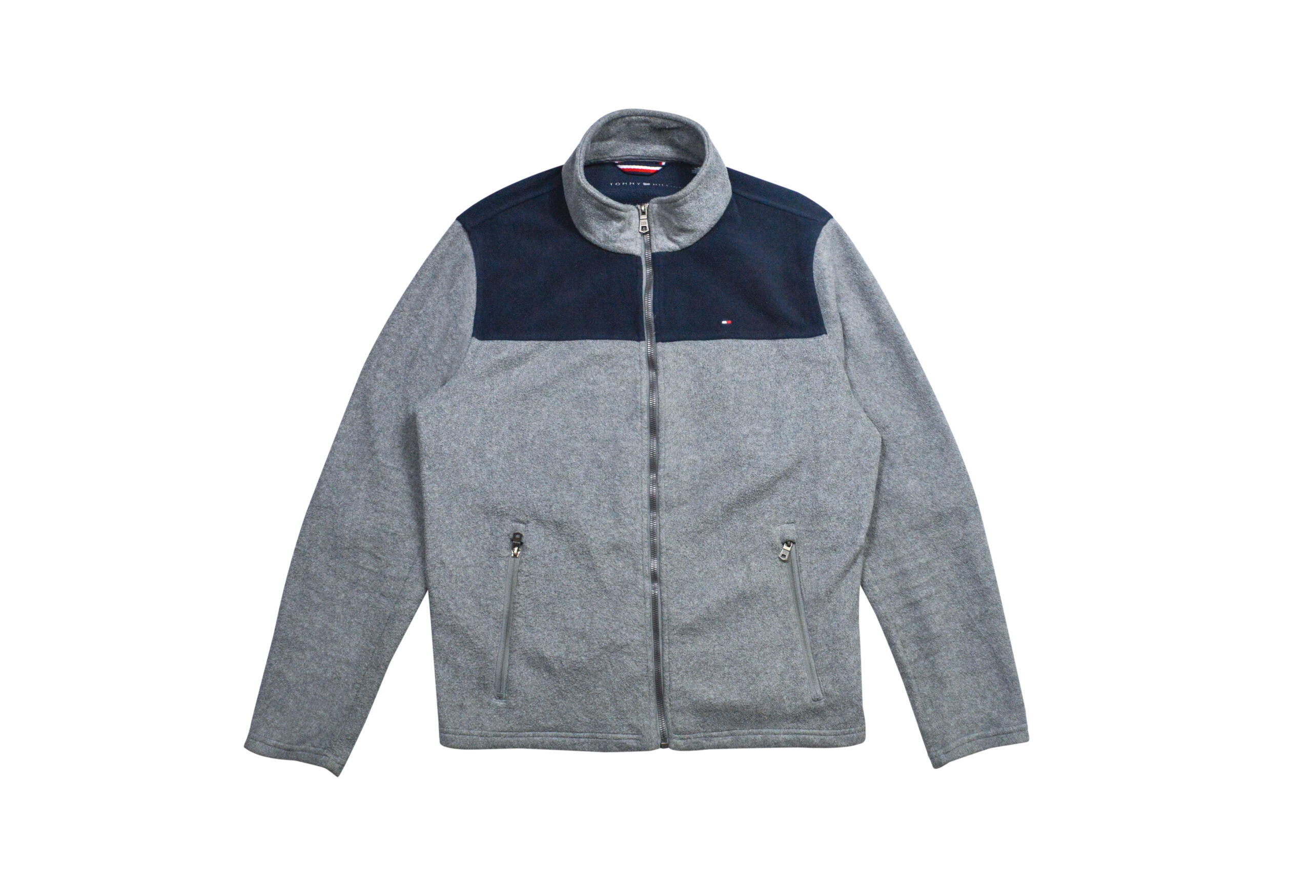 MENS TOMMY HILFIGER FLEECE | NAVY/GREY| MEDIUM