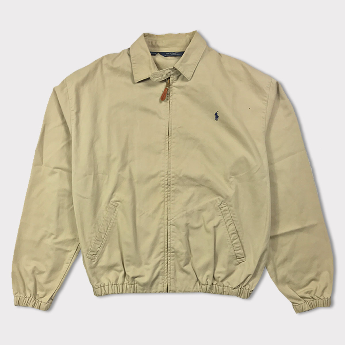 MENS RALPH LAUREN HARRINGTON JACKET | BEIGE | MEDIUM