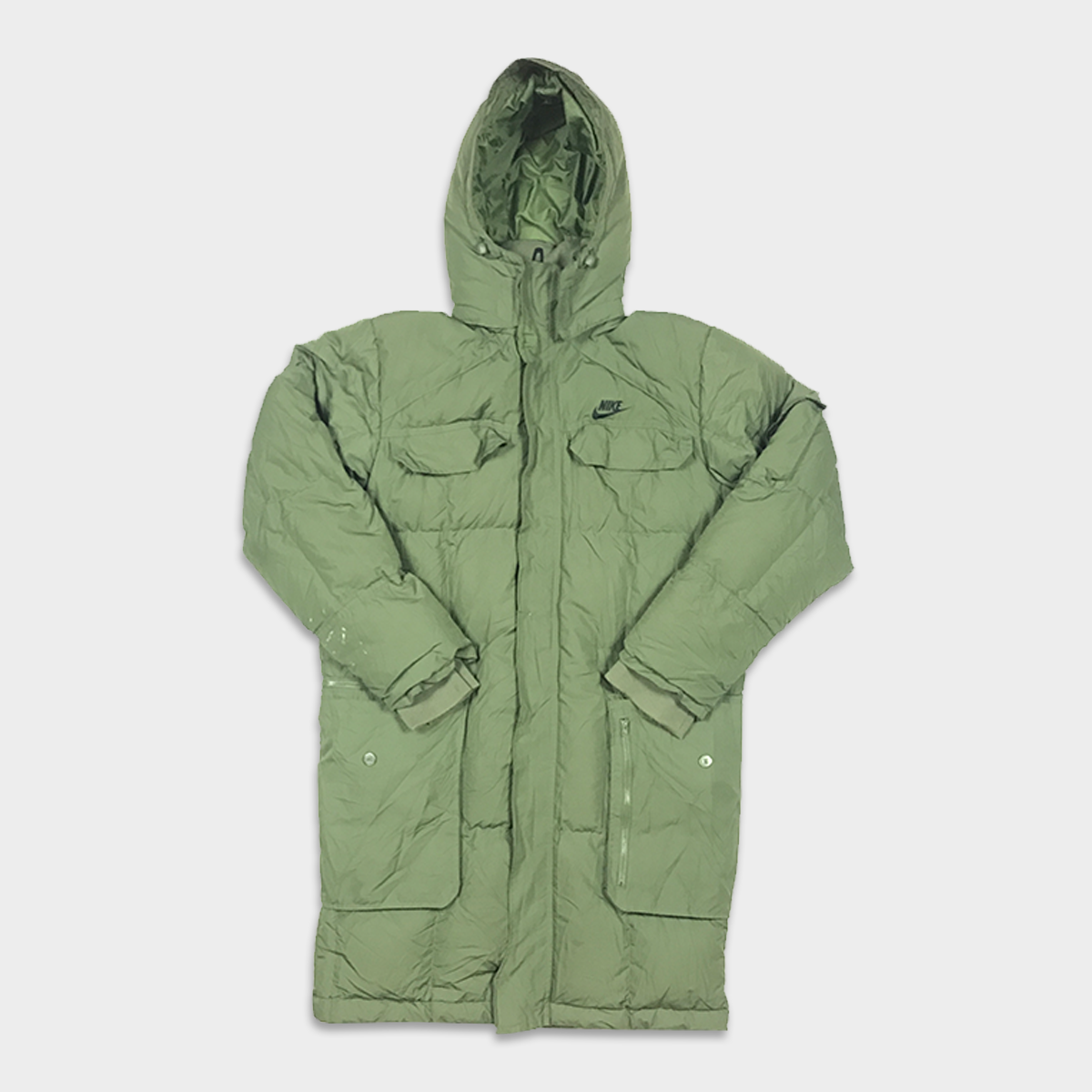 MENS NIKE PARKA JACKET | KHAKI | SMALL