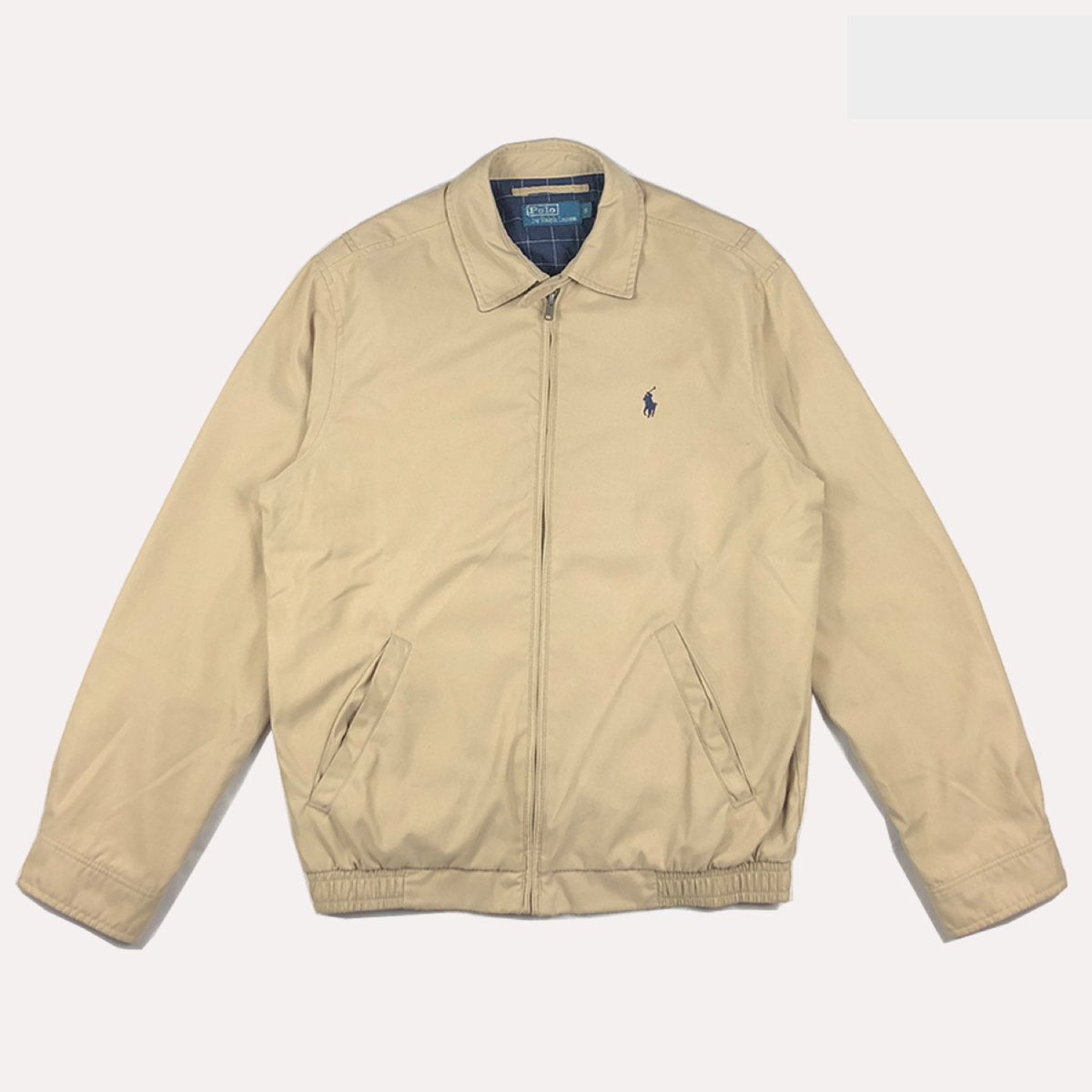 MENS RALPH LAUREN HARRINGTON JACKET | BEIGE | SMALL