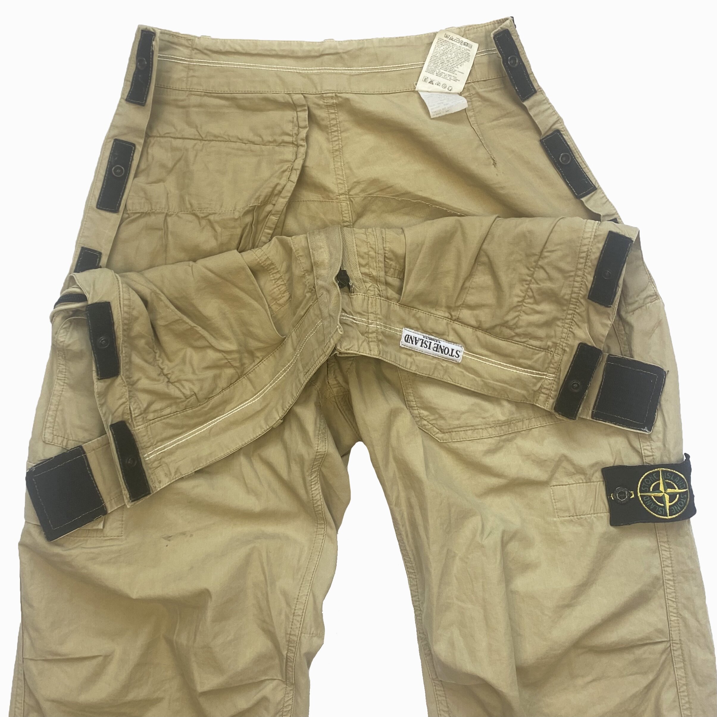 MENS STONE ISLAND FLIGHT PANTS | BEIGE | MEDIUM