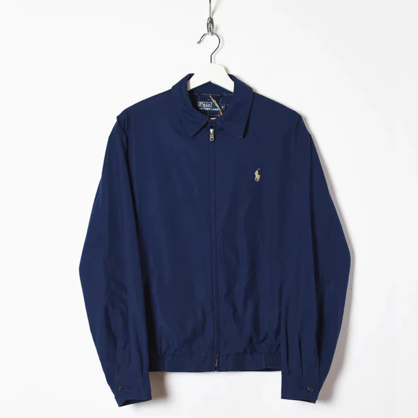 MENS RALPH LAUREN HARRINGTON JACKET | NAVY | MEDIUM