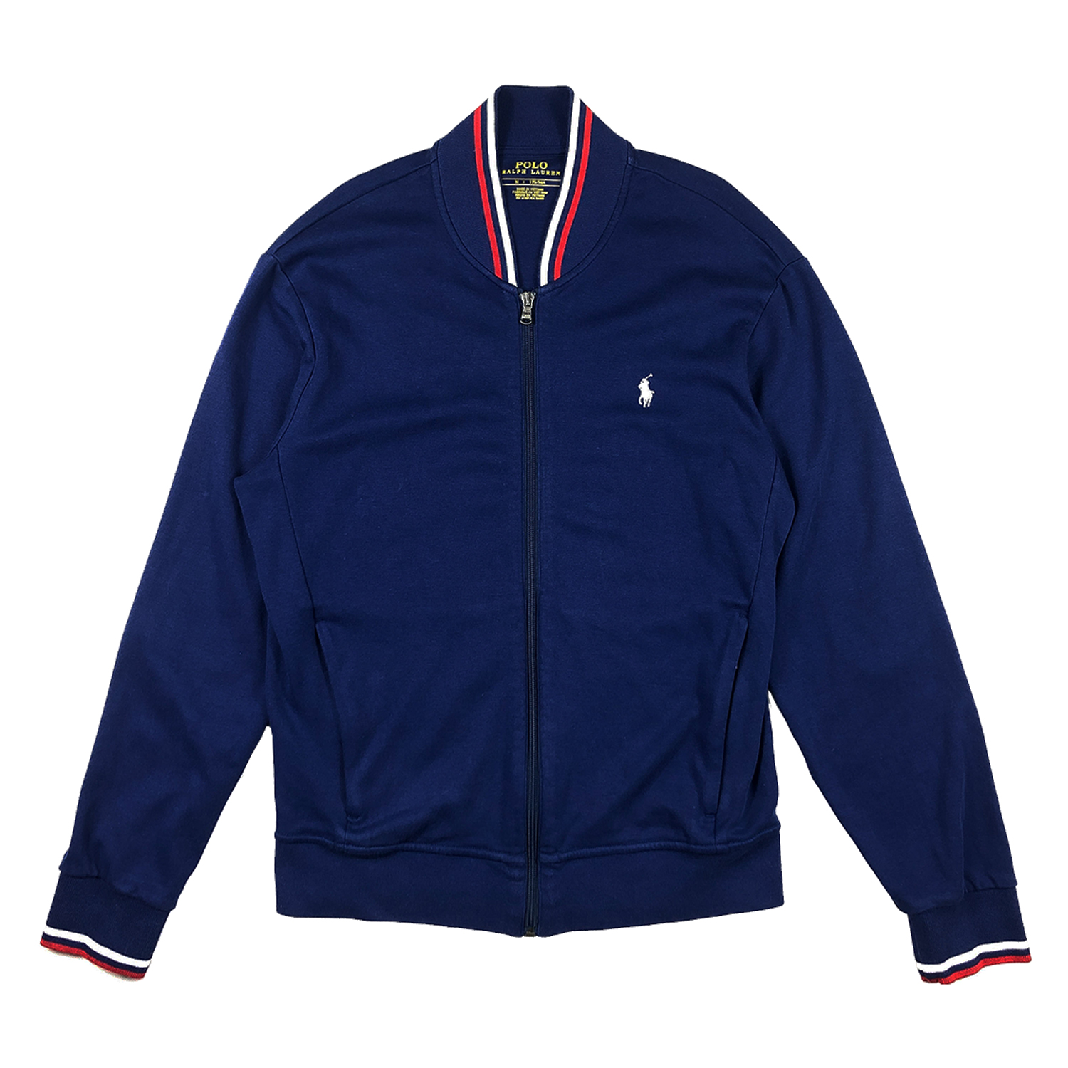 MENS RALPH LAUREN LUXURY JERSEY FLEECE | MEDIUM | ROYAL BLUE