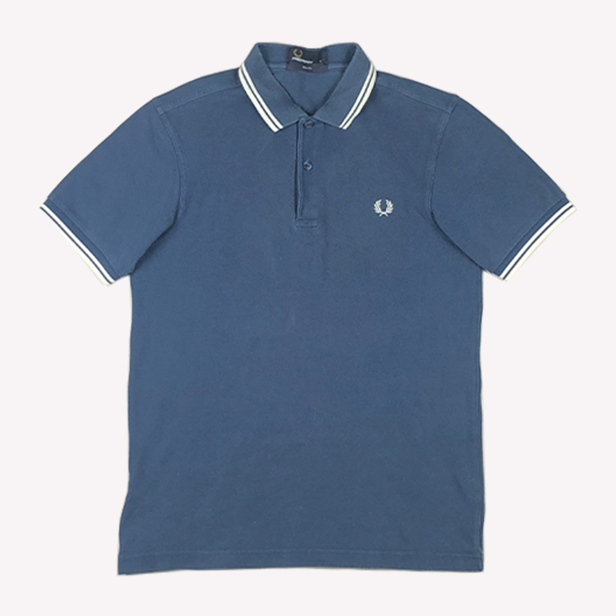 MENS FRED PERRY VINTAGE POLO SHIRT | XS | NAVY