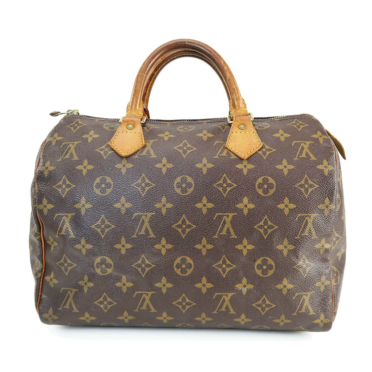 VINTAGE LOUIS VUITTON MONOGRAM SPEEDY 30 BOSTON BAG