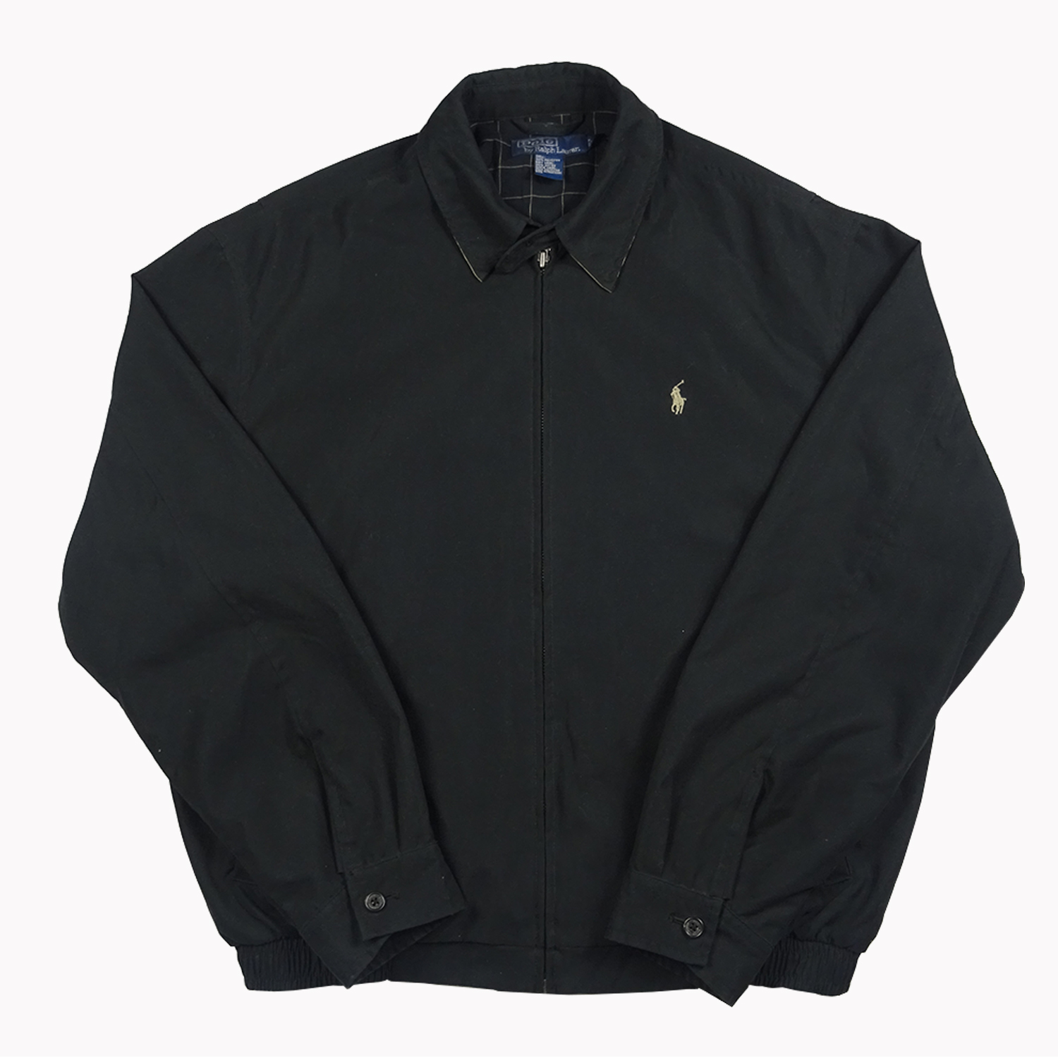 MENS RALPH LAUREN HARRINGTON JACKET | BLACK | MEDIUM