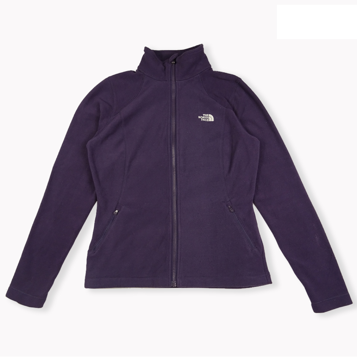 WOMENS NORTH FACE ZIP FLEECE | PURPLE (S)