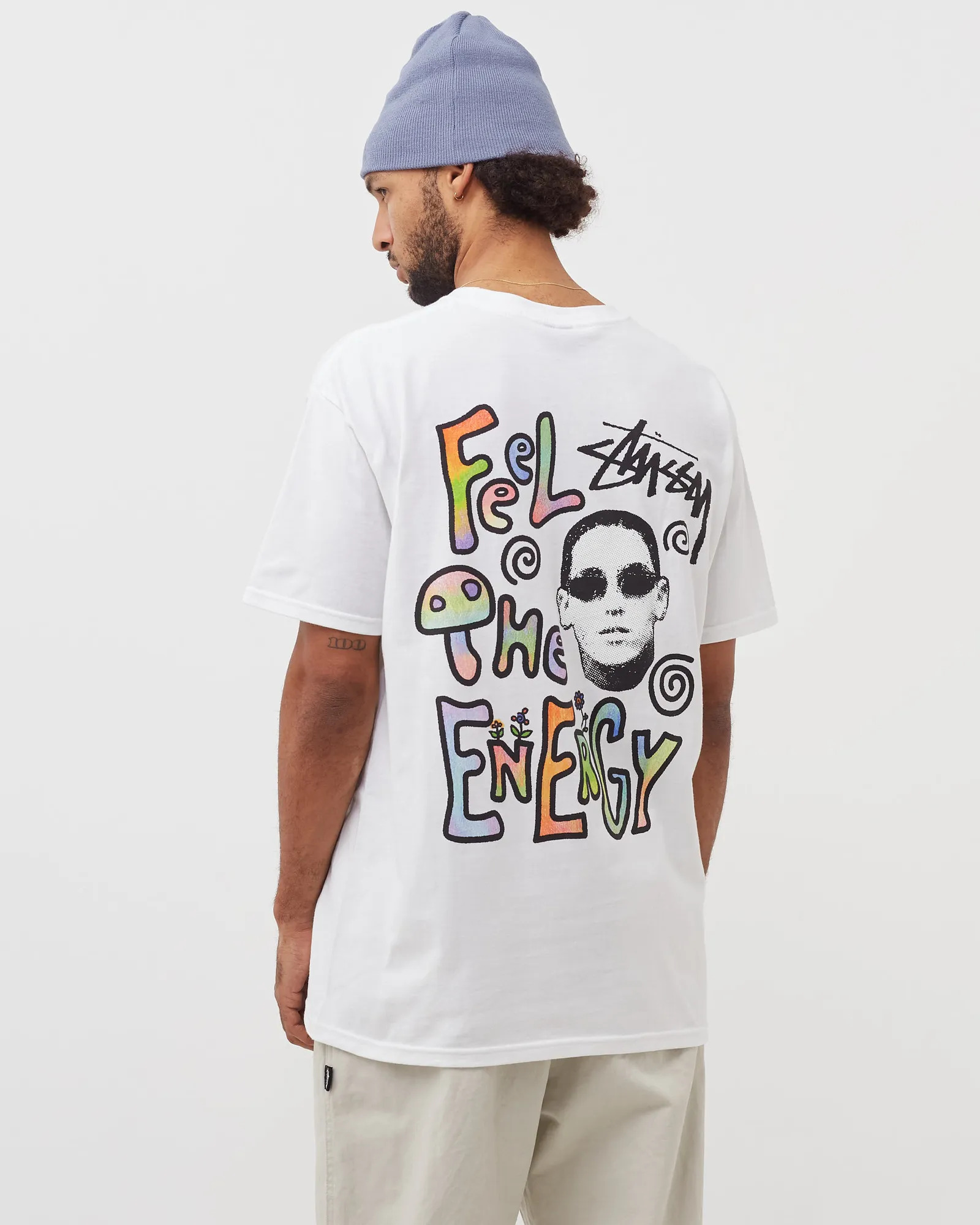 Stussy Energy Tee | White (M)