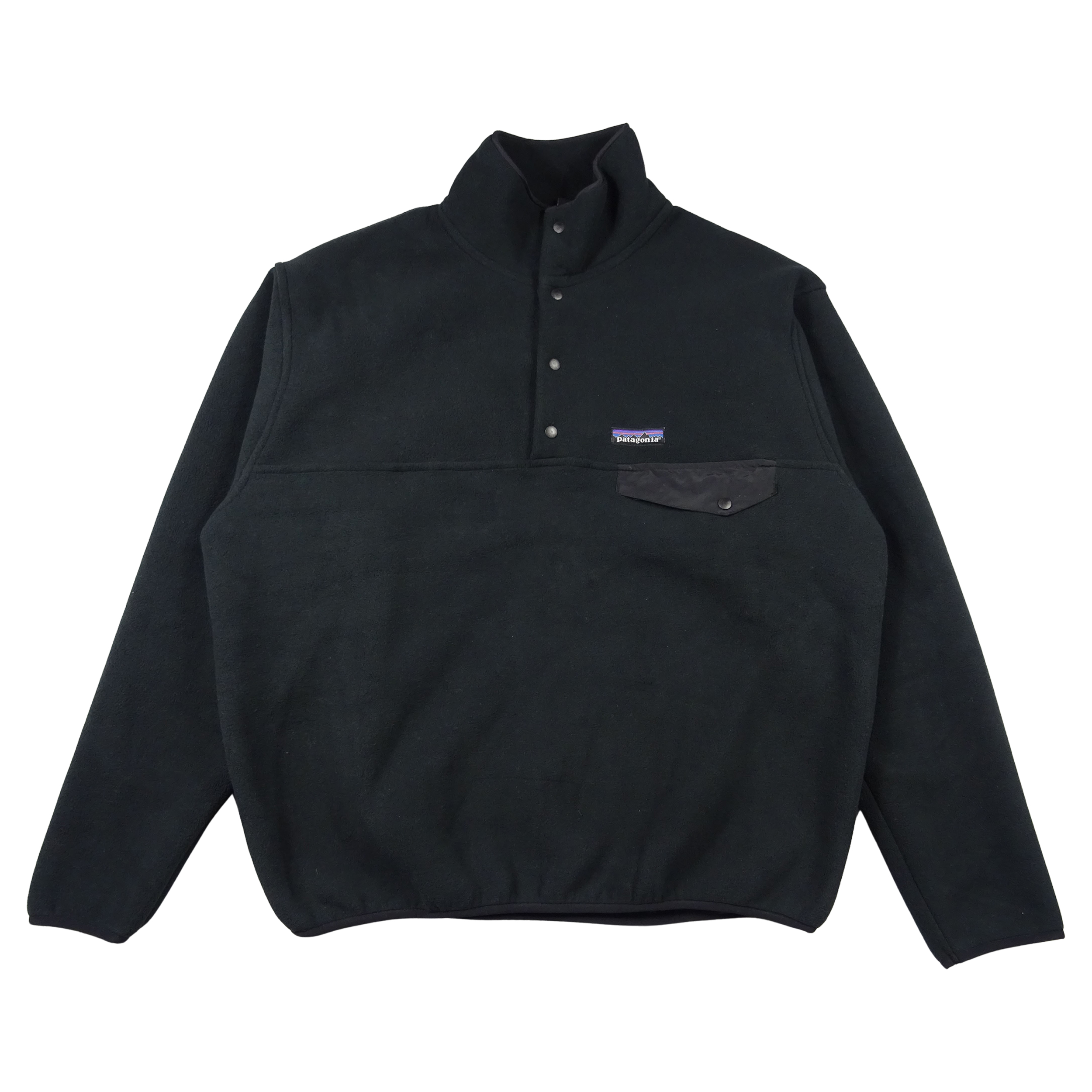 Mens Patagonia Fleece Jumper | Black (M)