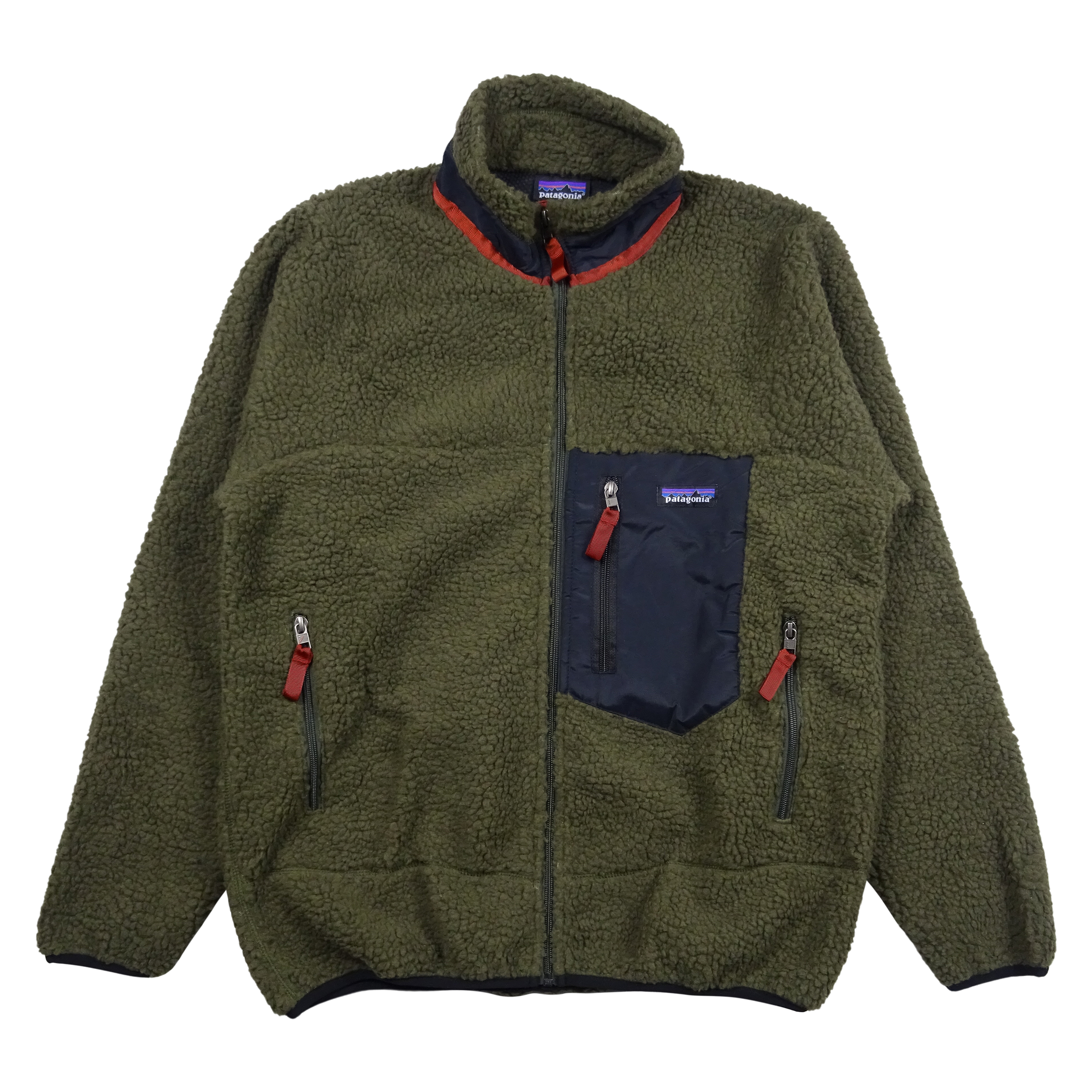 Mens Patagonia Classic Retro X Fleece Jacket | Green (S)