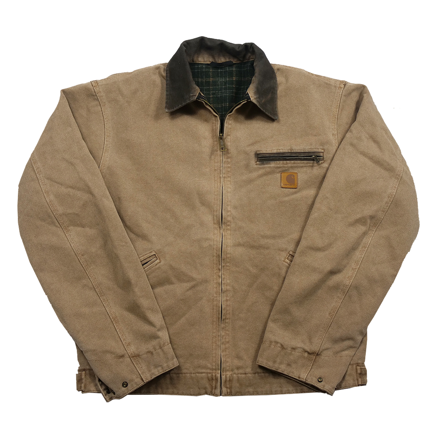 Carhartt Vintage Detroit Fleece Lined Jacket | Beige (L)