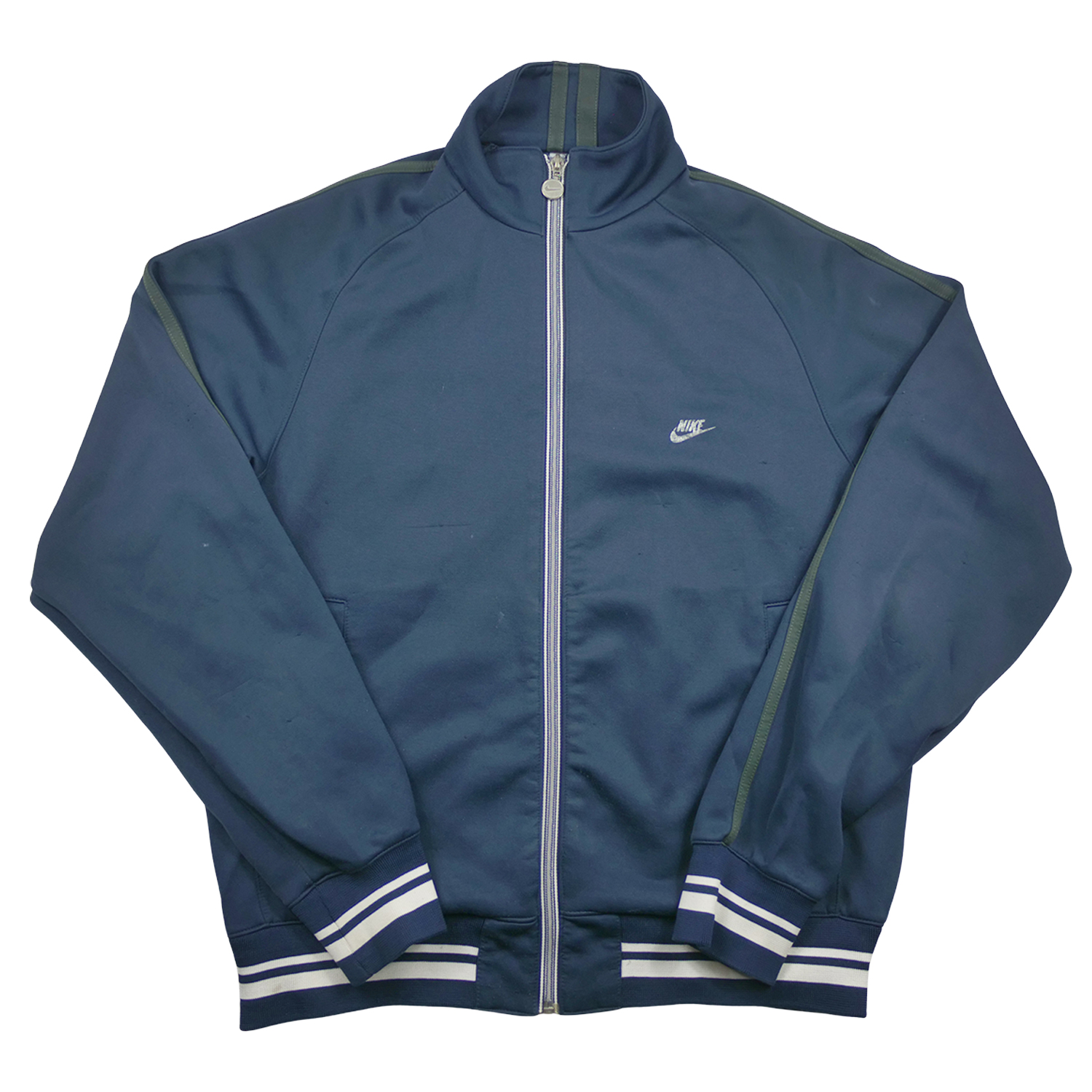 Nike Vintage Tracktop Zip Jacket | Navy (L)