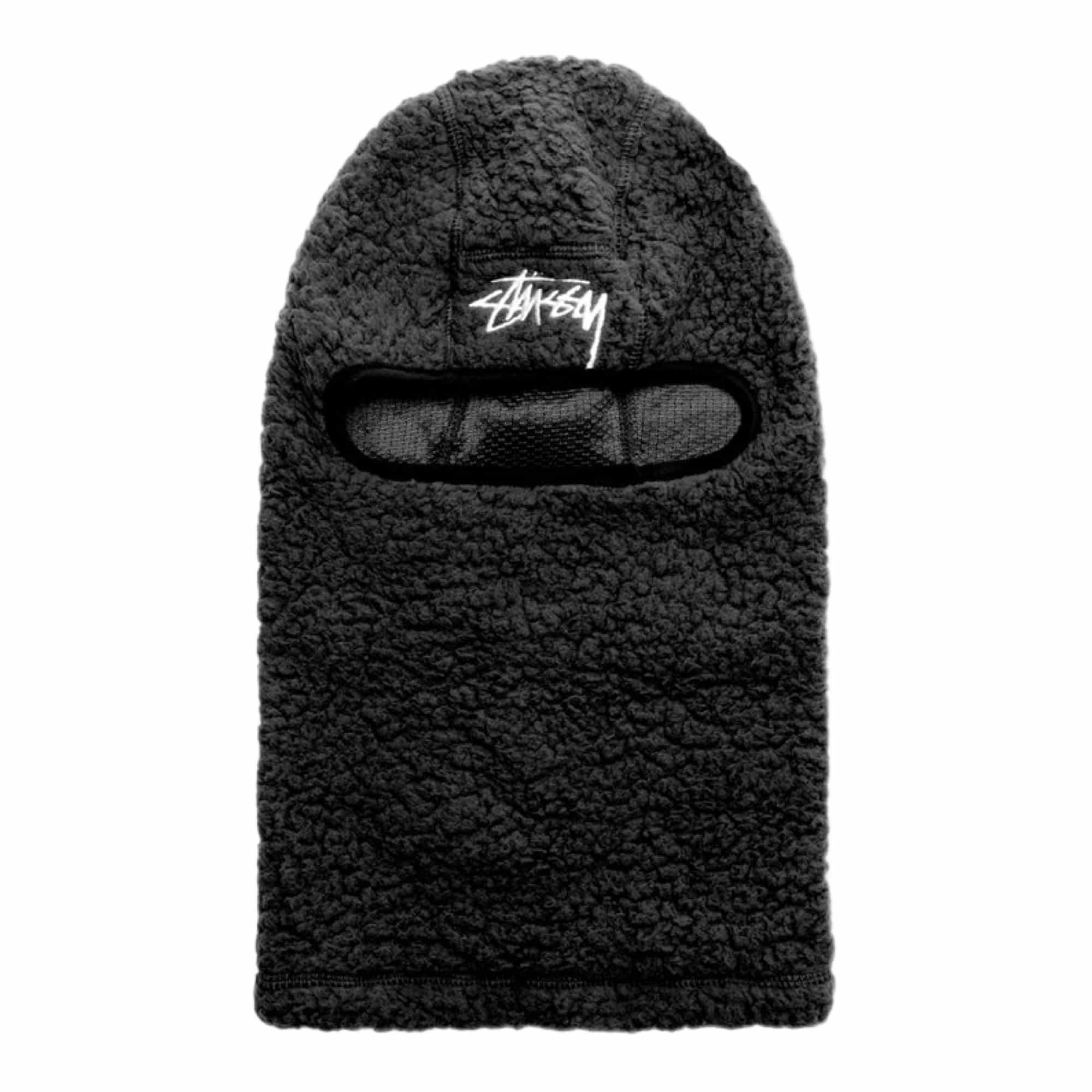 Stussy Stock Sherpa Balaclava – Black (OS)