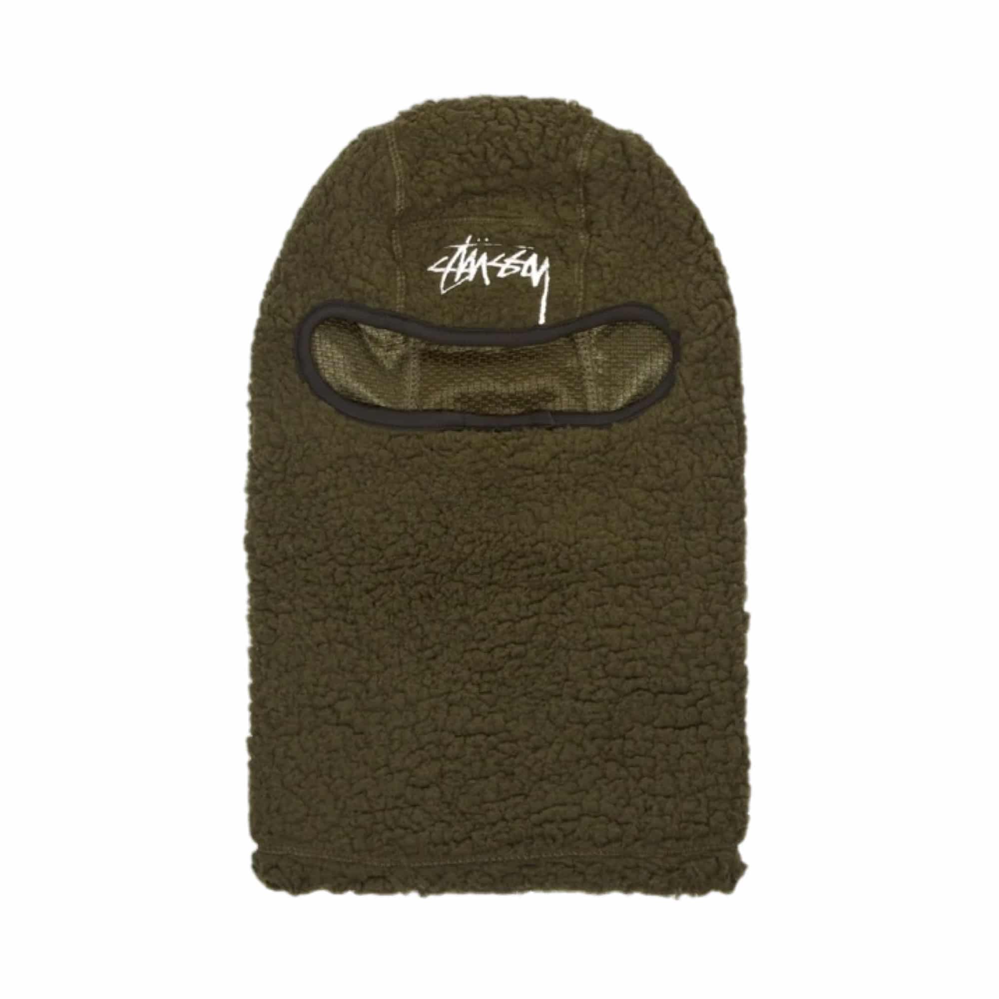 Stussy Stock Sherpa Balaclava – Green (OS)