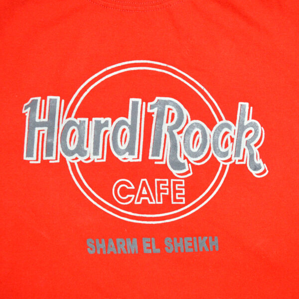 Vintage Hard Rock Cafe T-Shirt (Sharm El Sheik) | Red (M) - Image 2