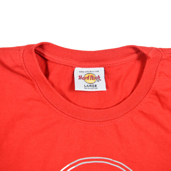 Vintage Hard Rock Cafe T-Shirt (Sharm El Sheik) | Red (M) - Image 3