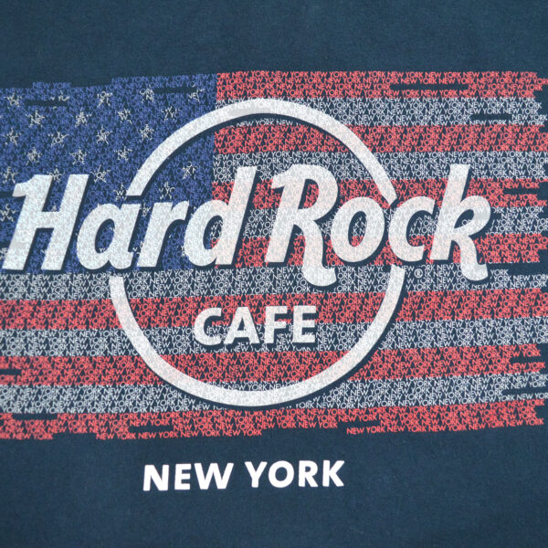 Vintage Hard Rock Cafe T-Shirt (New York) | Navy (S) - Image 2