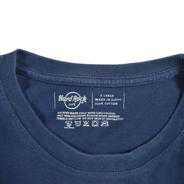 Vintage Hard Rock Cafe T-Shirt (Budapest) | Navy (XL) - Image 3