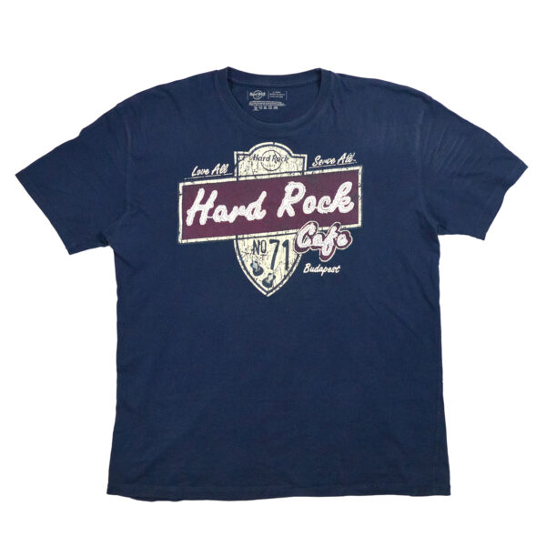 Vintage Hard Rock Cafe T-Shirt (Budapest) | Navy (XL)
