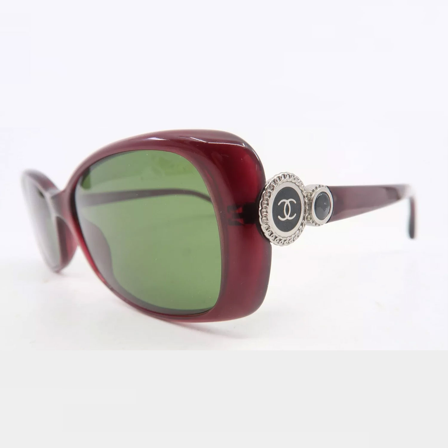 Chanel Vintage 90s Sunglasses | Model 3202 (Red)