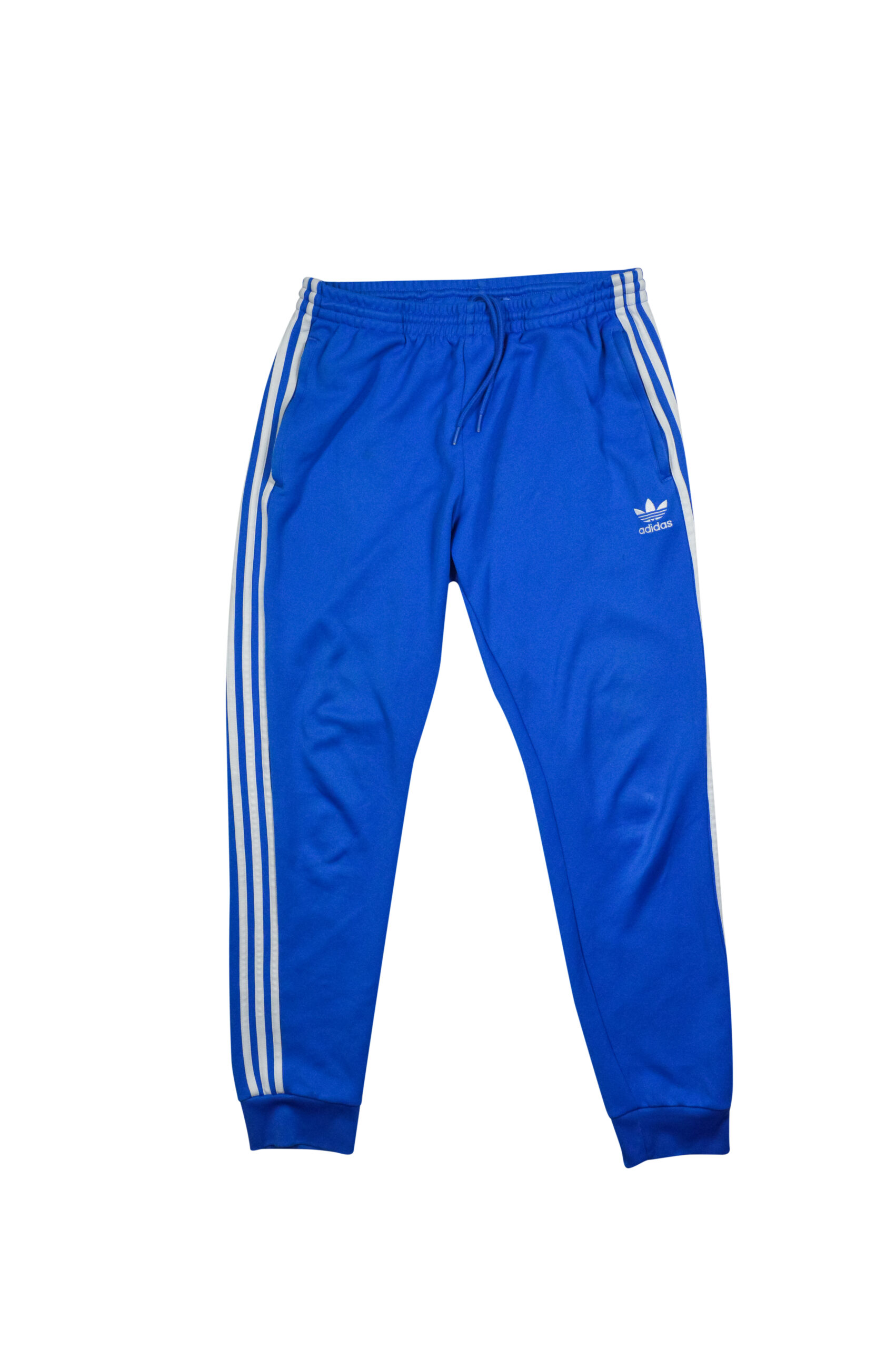 Vintage Adidas Originals Jogger Tracksuit Pants | Blue (M)